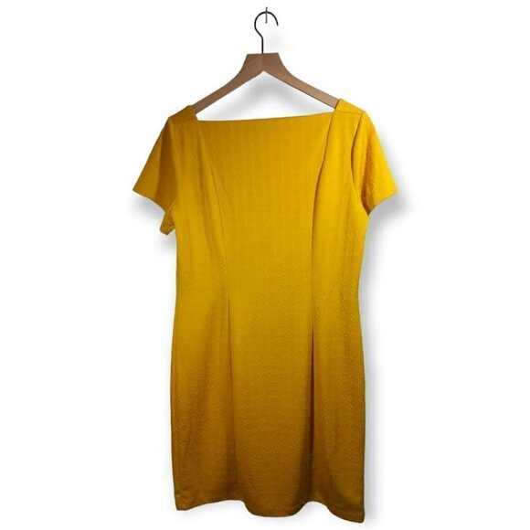 STELLA & Julie NWT Square Neckline Above The Knee Dress Size 14 - Picture 2 of 4